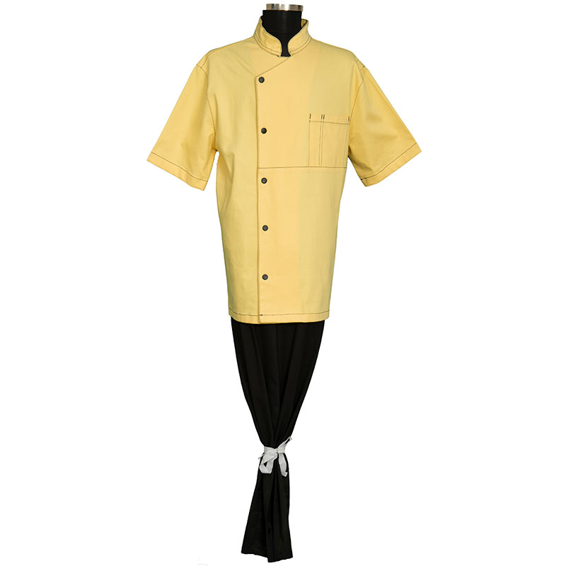 Short Sleeved Chef Jacket