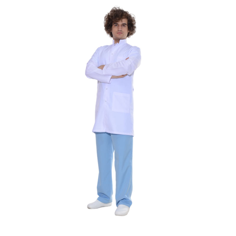 Men White Doctor Apron