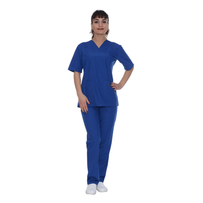Women Blue Scrub Suit