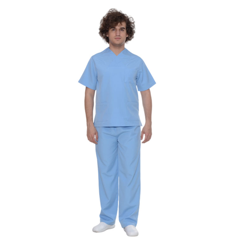 Men Blue Scrub Suit