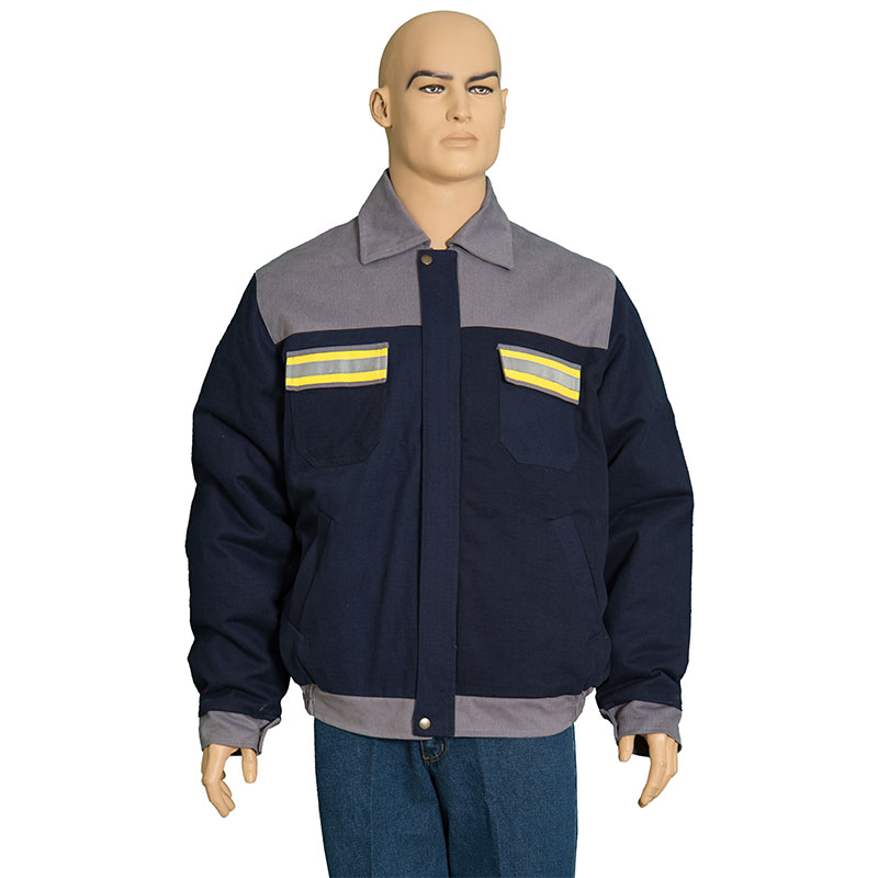 Gabardine Coat with Reflector