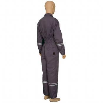Long Sleeved Coverall with Reflector - Thin