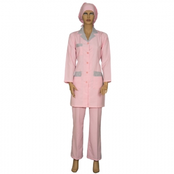 Women Cleaner Apron and Pant