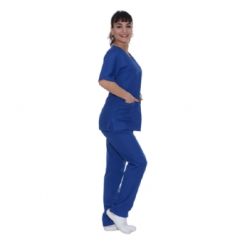 Women Blue Scrub Suit